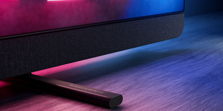 Bowers & Wilkins built-in sound system